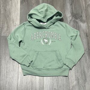Abercrombie & Fitch Kids Mint Green Hoodie size 7/8